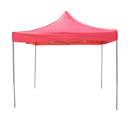 3mx3m piros pavilonsátor, állítható magasságú, összecsukható Breckner Germany