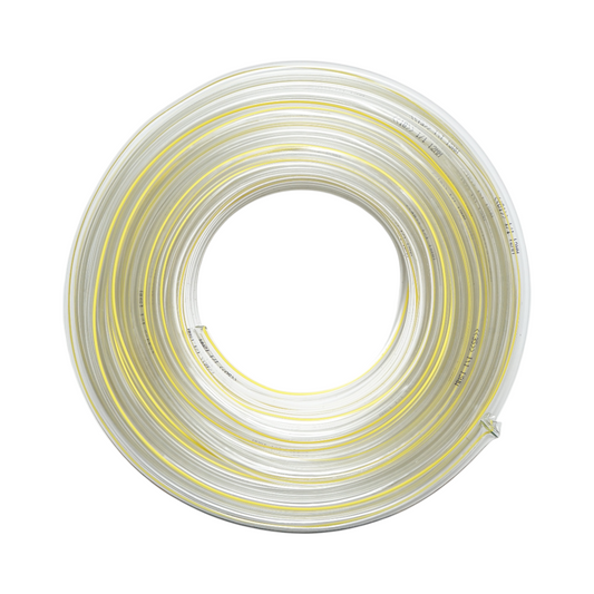 Átlátszó PVC kerti tömlő 1/2 inch (12mm), PN1,5 bar 50m/tekercs