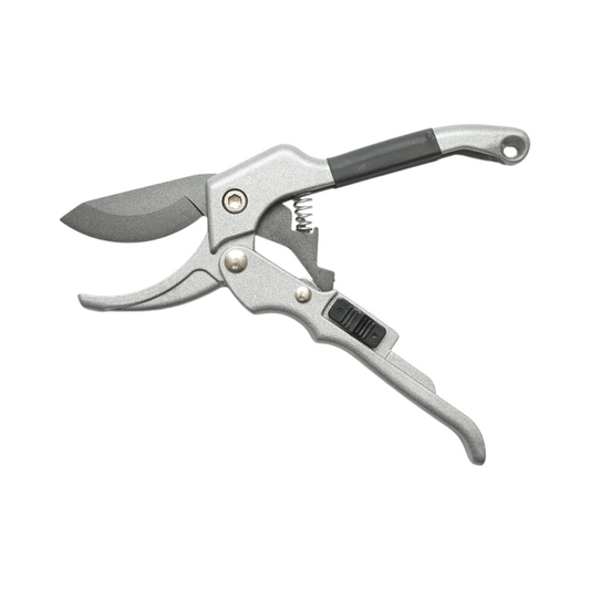 Kertészeti olló 200mm, hajlított acél pengével SK5