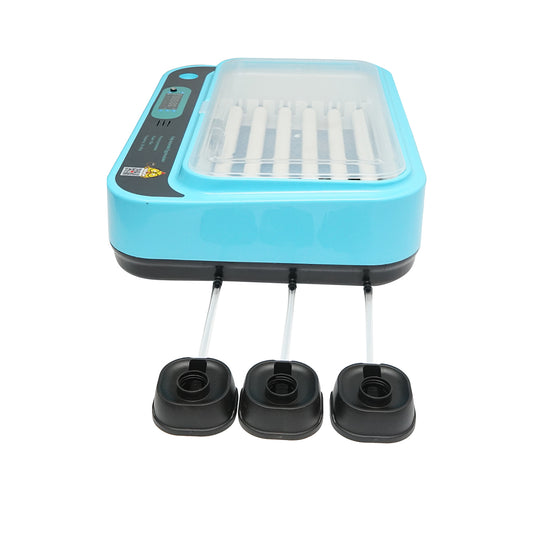 Automata inkubátor 36 tojás 80W, 12V-220V, automatikus forgatás, hőmérséklet, páratartalom szabályozás, digitális kijelző