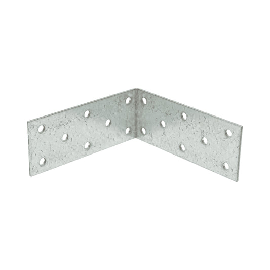 Összekötő zár 100x100x40mm, vastagság 2mm, horganyzott acélból