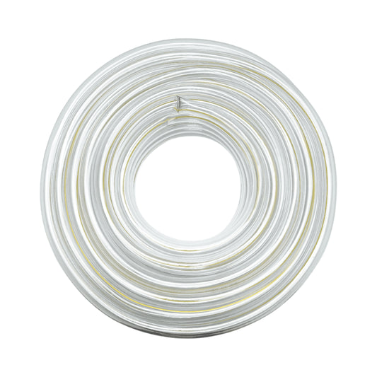 Átlátszó PVC kerti tömlő, slag, 1 inch (25mm), PN1 bar 50m/tekercs