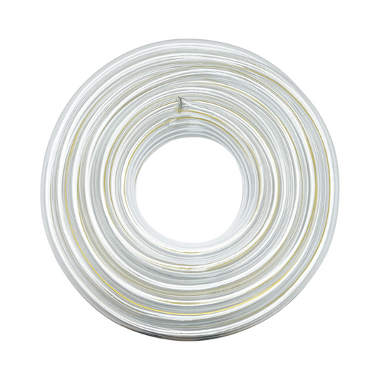 Átlátszó PVC kerti tömlő 1 inch (25mm), PN1 bar 50m/tekercs