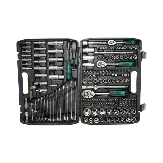 Cr-V 216 darabos kombinált és csővázas kulcskészlet 216 darab Breckner Germany