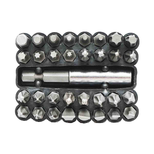 33 bit készlet hosszabbítóval csavarhúzóhoz Breckner Germany