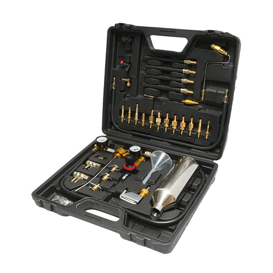 Tesztkészlet a benzinbefecskendező rendszer ellenőrzéséhez és tisztításához Breckner Germany