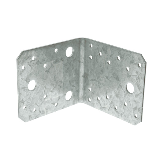 Összekötő bilincs 105x105x90mm, vastagság 2.5mm, horganyzott acél