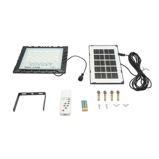 25W-os ledes reflektor 3W-os napelemmel, 4000mAh akkumulátorral és IP67-es távirányítóval Breckner Germany