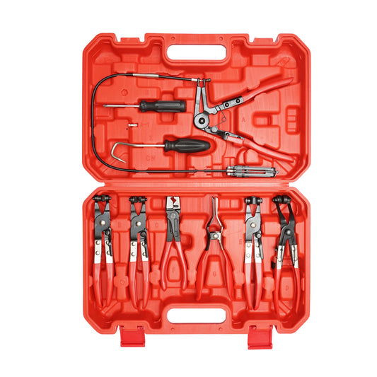 Cső- és tömlőbilincs készlet 9 darab Breckner Germany