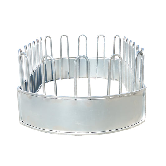 Ovális etetőszék ventilátoros bálák számára 22 férőhellyel 3.4x1.7x1m