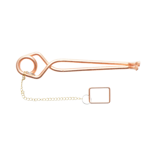 Klasszikus acélcsapda rugóval és lánccal mormoták, popandai és mezei egerek számára 17x9x7cm