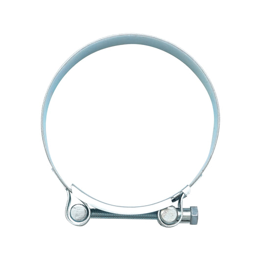 Rögzítő, horganyzott fémrögzítő W1 csavarral 113-121mm tömlőkhöz Breckner Germany