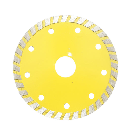 Turbó szinterezett gyémánttárcsa 115x22.23mm, max. fordulatszám 13300rpm, nedves/száraz vágás kő, csempe, kerámia, márvány Crownman