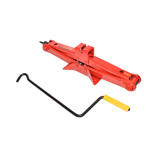 2T mechanikus autóemelő piros 100-390mm