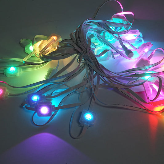 Smart RGBIC 15m kültéri RGBIC 15m intelligens dekorációs világítás készlet távirányítóval, hangvezérléssel, Surplife alkalmazással