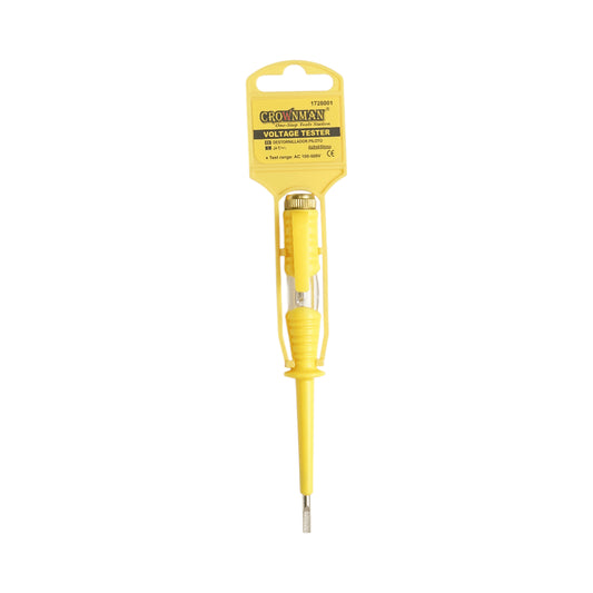 Csavarhúzó feszültségmérő 100-500 V AC, 3,5 x 145 mm Crownman