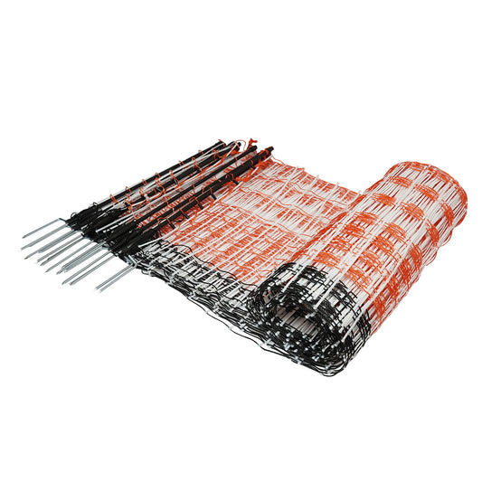 Elektromos kerítésháló 60cmx30m dupla lábbal, ellenállás 1,6 Ohm/m Breckner Germany