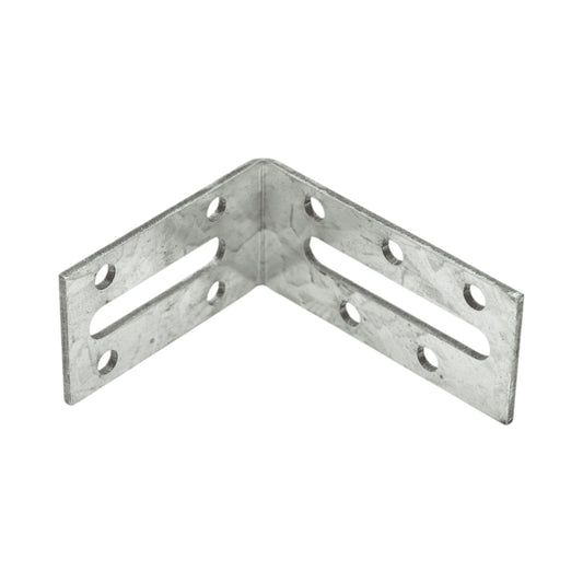 Állítható kötőbilincs 55x65x30mm, vastagság 2mm, horganyzott acélból