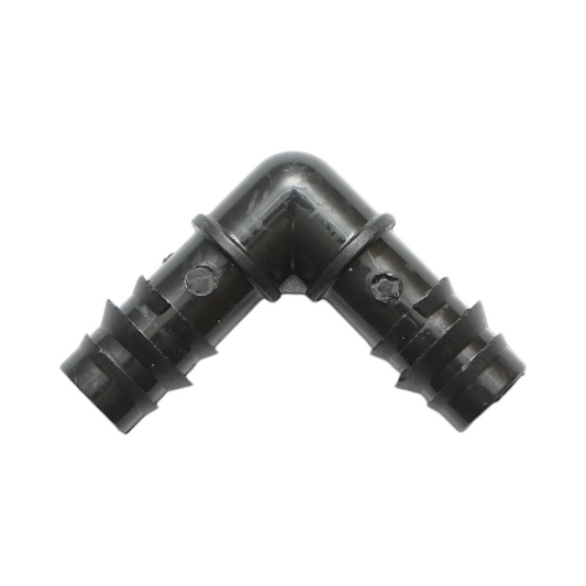 Csőkönyök, öntözőtömlő D16x16 mm 90 fokban