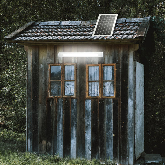 80W ledes reflektor 10W-os napelemmel, 6000 mAh akkumulátorral és 5m IP65 kábellel Breckner Germany