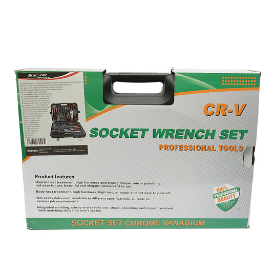 Hatszögletű dugókészlet, fix, bit, bit, dugókészlet, csavarhúzó, csavarhúzó bitek és szerszámok 142 db Breckner Germany