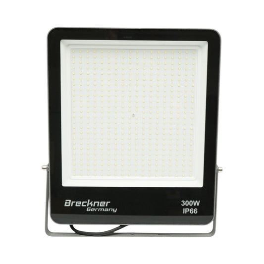 LED Reflektor 300W, 220V, 6500K Flood típus 345x295x33mm IP66 Breckner Germany