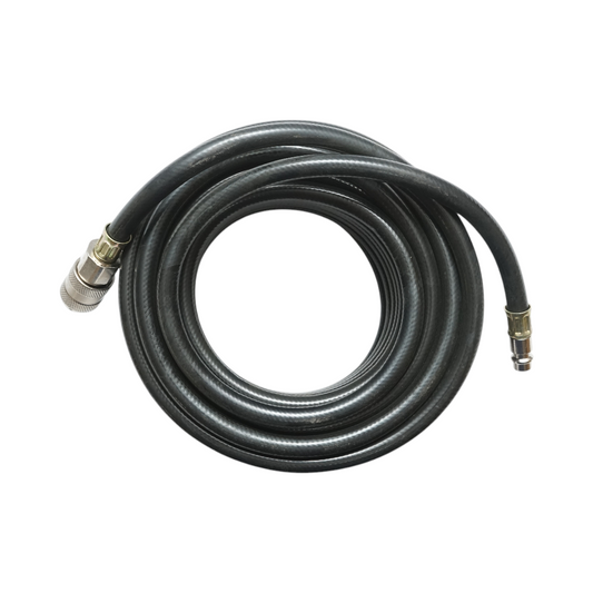 Kompresszor légtömlő 12m PVC 6x11mm és univerzális gyorscsatlakozók