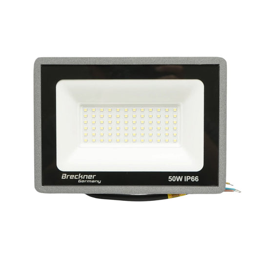 LED Reflektor 50W, 100-265V, 6500K, 5000lm Flood típus 200x145x28mm IP66 Breckner Germany