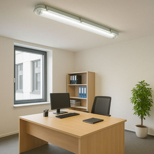 Világítótest LED fénycső 2x36W, 220V, 1270x130x90mm IP65 Breckner Germany