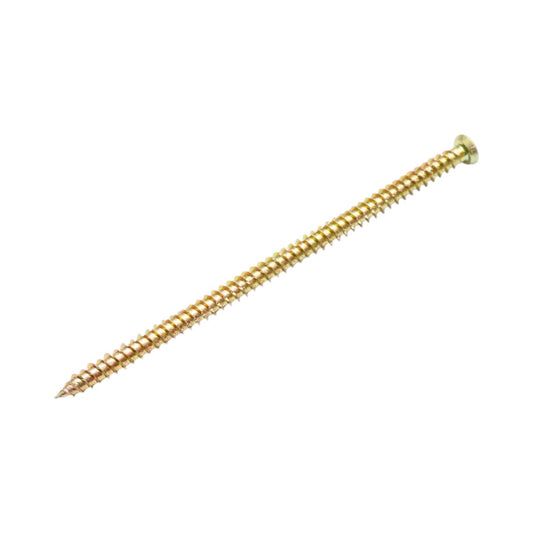 Ajtó-ablak szerelőcsavar 7.5x152mm, torx TX30, sárga cinkozott acél 100 db/doboz
