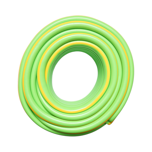 PVC kerti tömlő 3/4 inch (19mm) fonott textilbetéttel 25m/tekercs