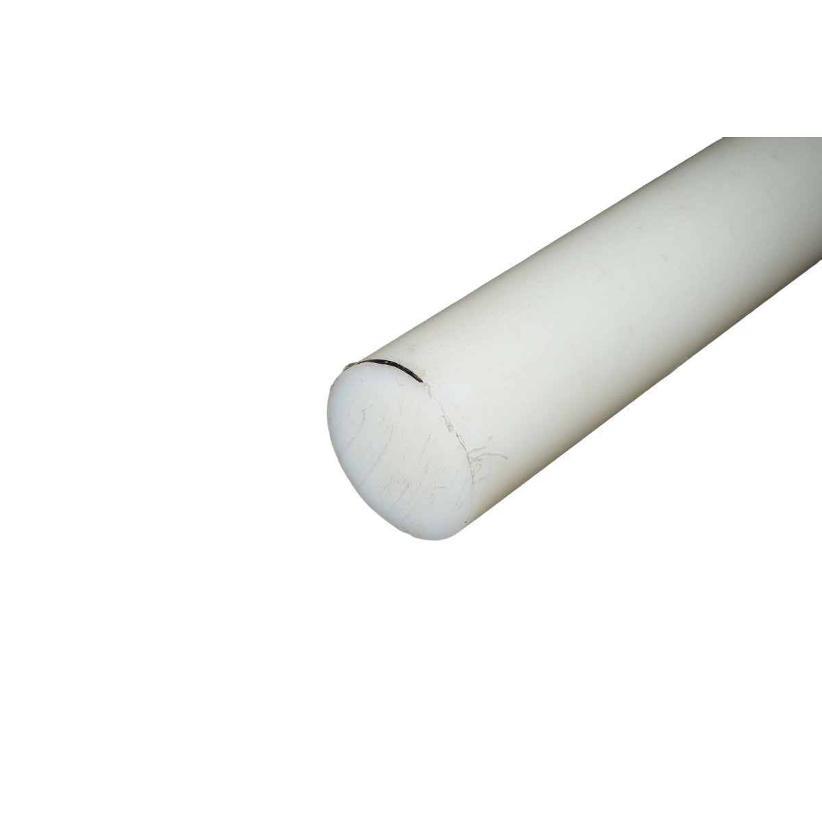 Poliamid PA6 fehér rúd 1000x120mm 14.4Kg