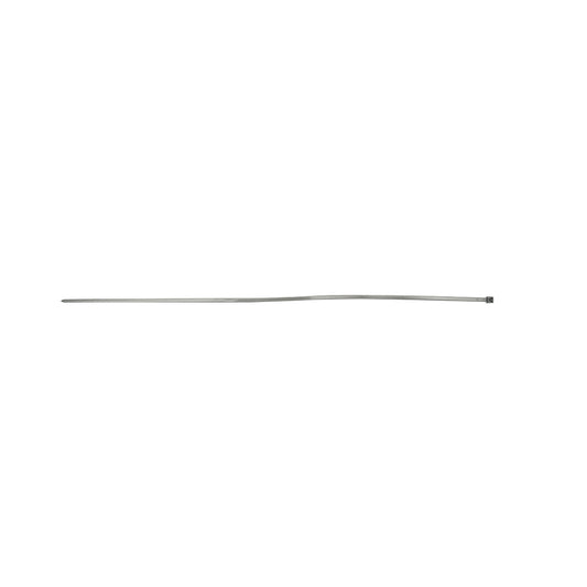 Műanyag szürke 4.8x380mm szürke műanyag gallér autó keréktárcsa burkolatok rögzítéséhez 100 db/készlet Breckner Germany