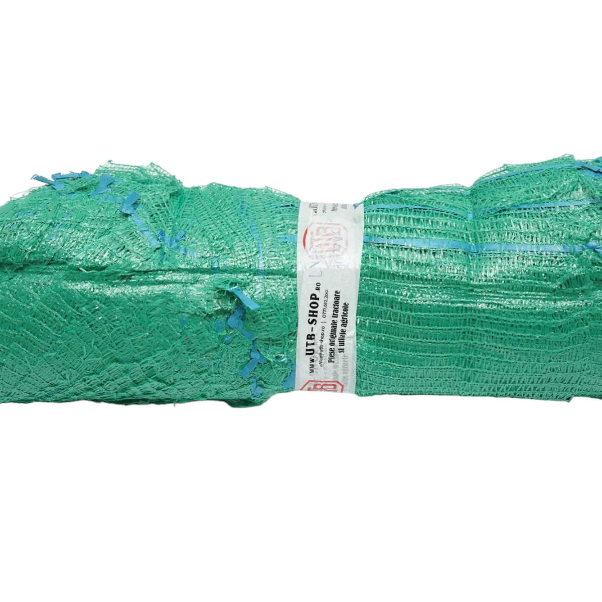 Raschel típusú hálós zsák 500x800mm zöldségekhez 40Kg sötétzöld