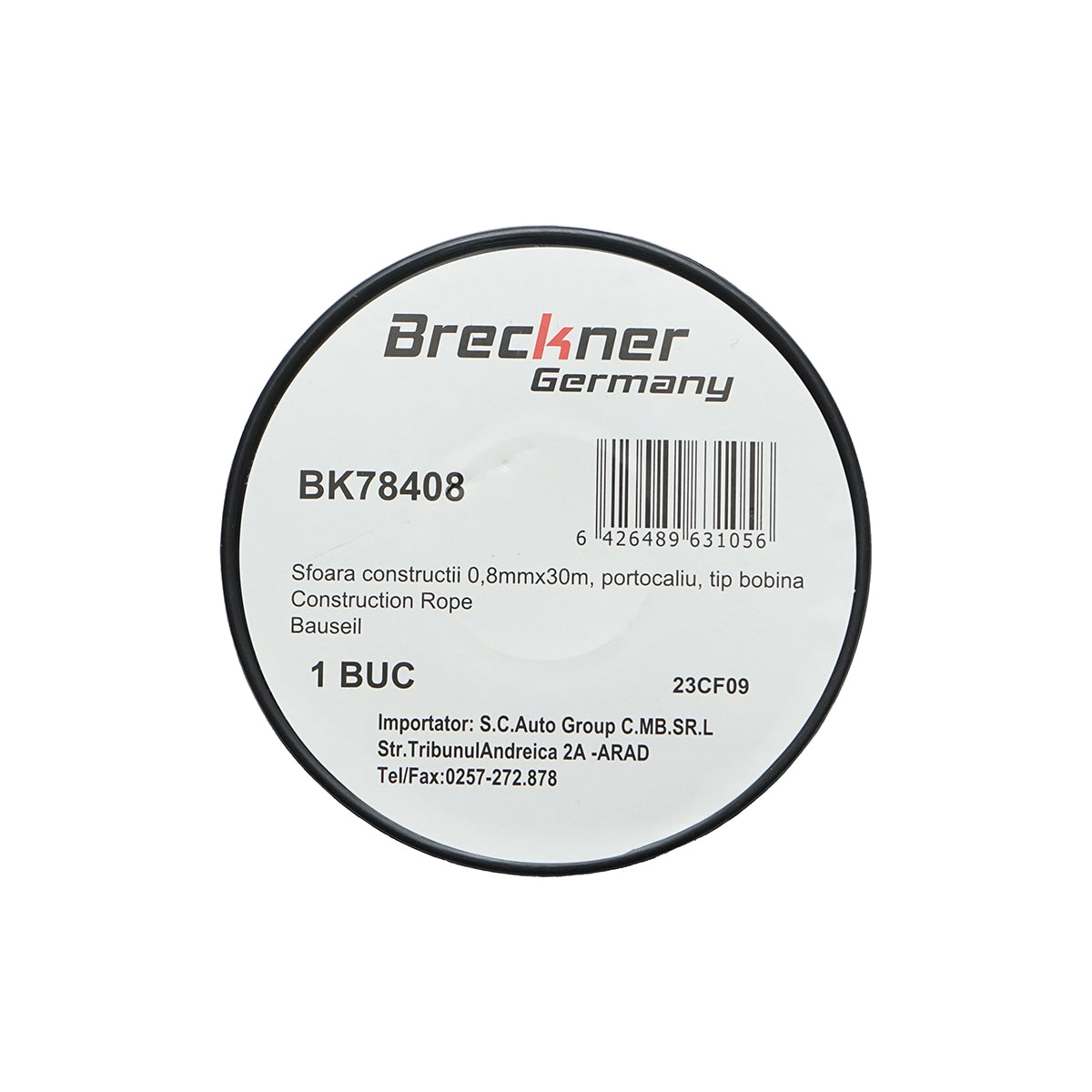 Narancssárga kötöző madzag 0.8mmx30m Breckner Germany