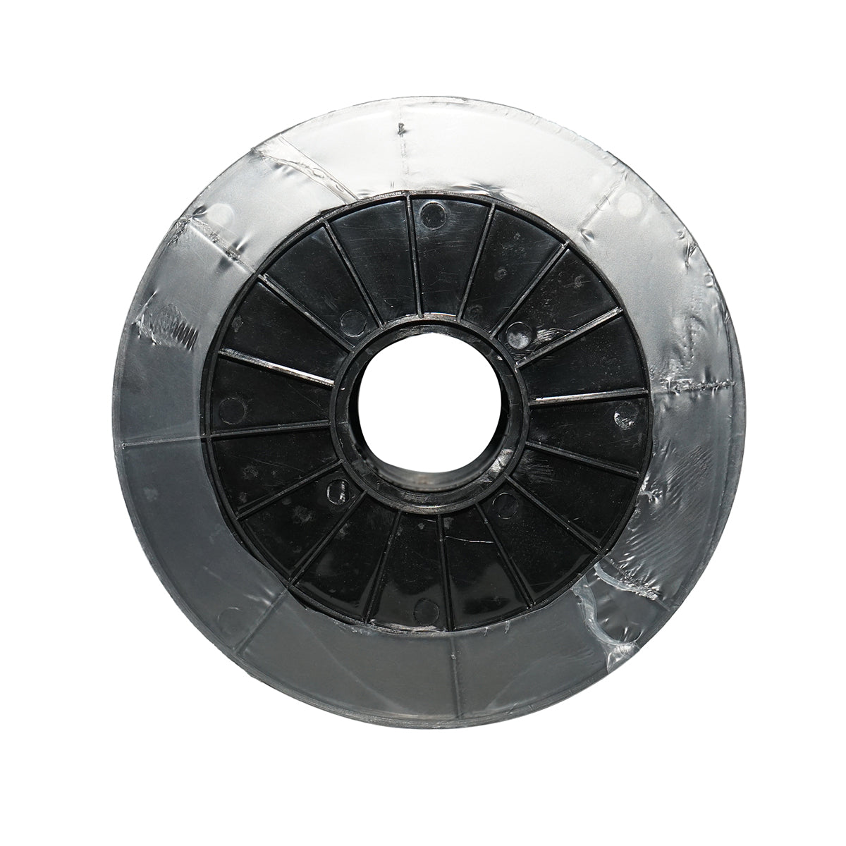 Elasztikus fehér-fekete rugalmas huzal tekercs fi 7mm, 3x0.3mm SS rozsdamentes acél, 4.5 Ohm/m 25m elektromos kerítés Breckner Germany