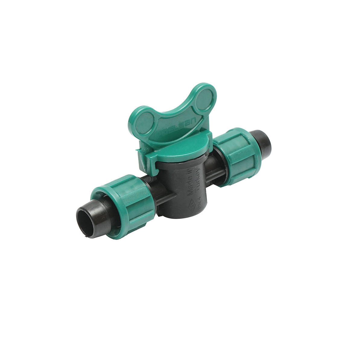 Egyenletes csepegtetőcsőcsap D17x17mm, PN4, öntözőrendszerekhez