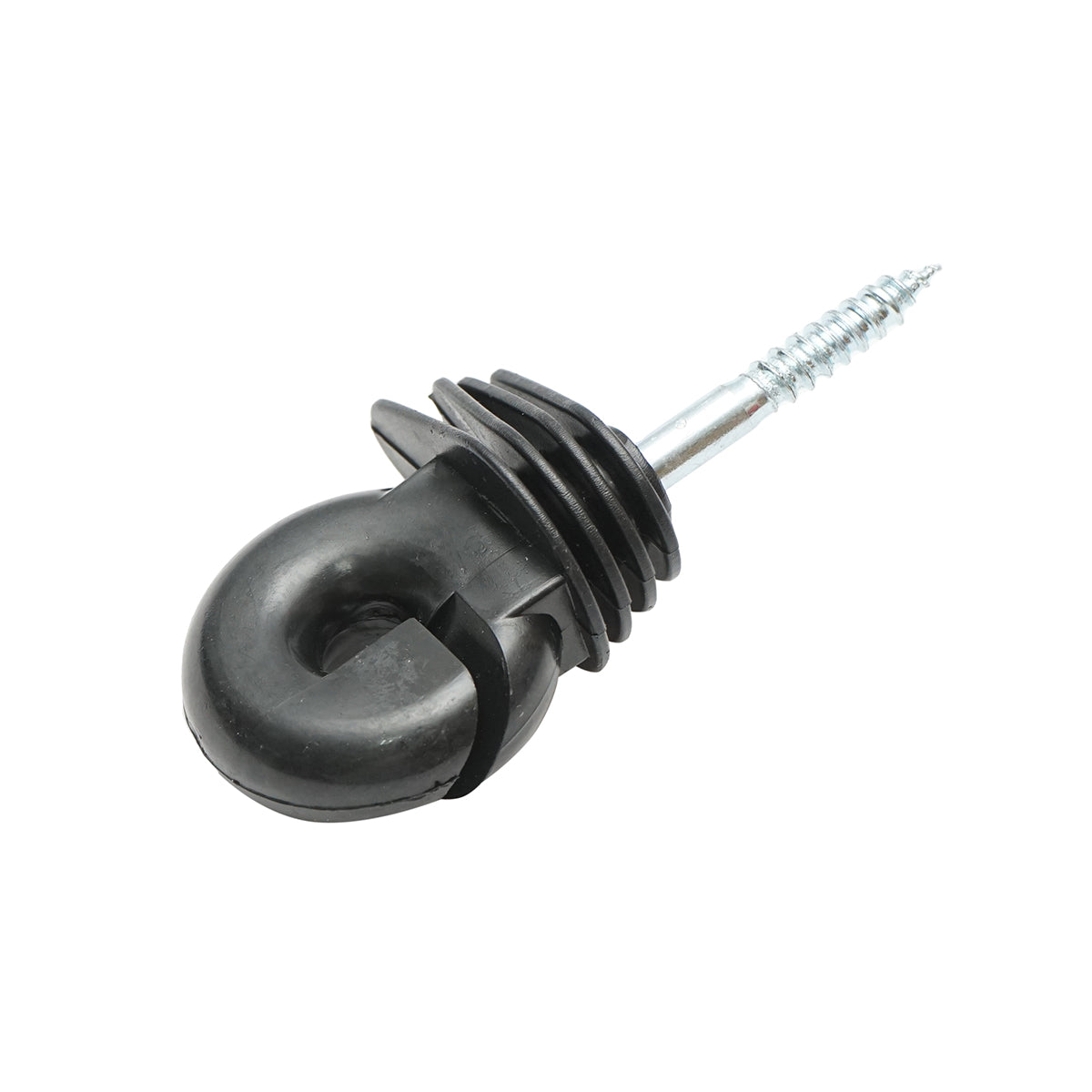 Kompakt gyűrűs szigetelő fekete fekete fekete 5.9mm 91x40mm elektromos kerítés Breckner Germany