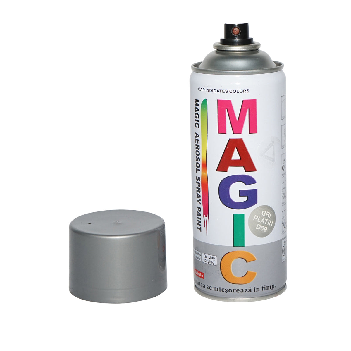 Magic platina szürke festék 450 ml