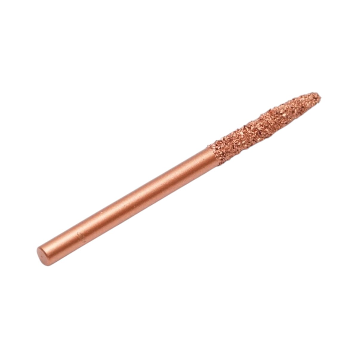 Csiszolókő polírozó abrazív kúpos 100mm, szemcseméret K36, 6mm szár