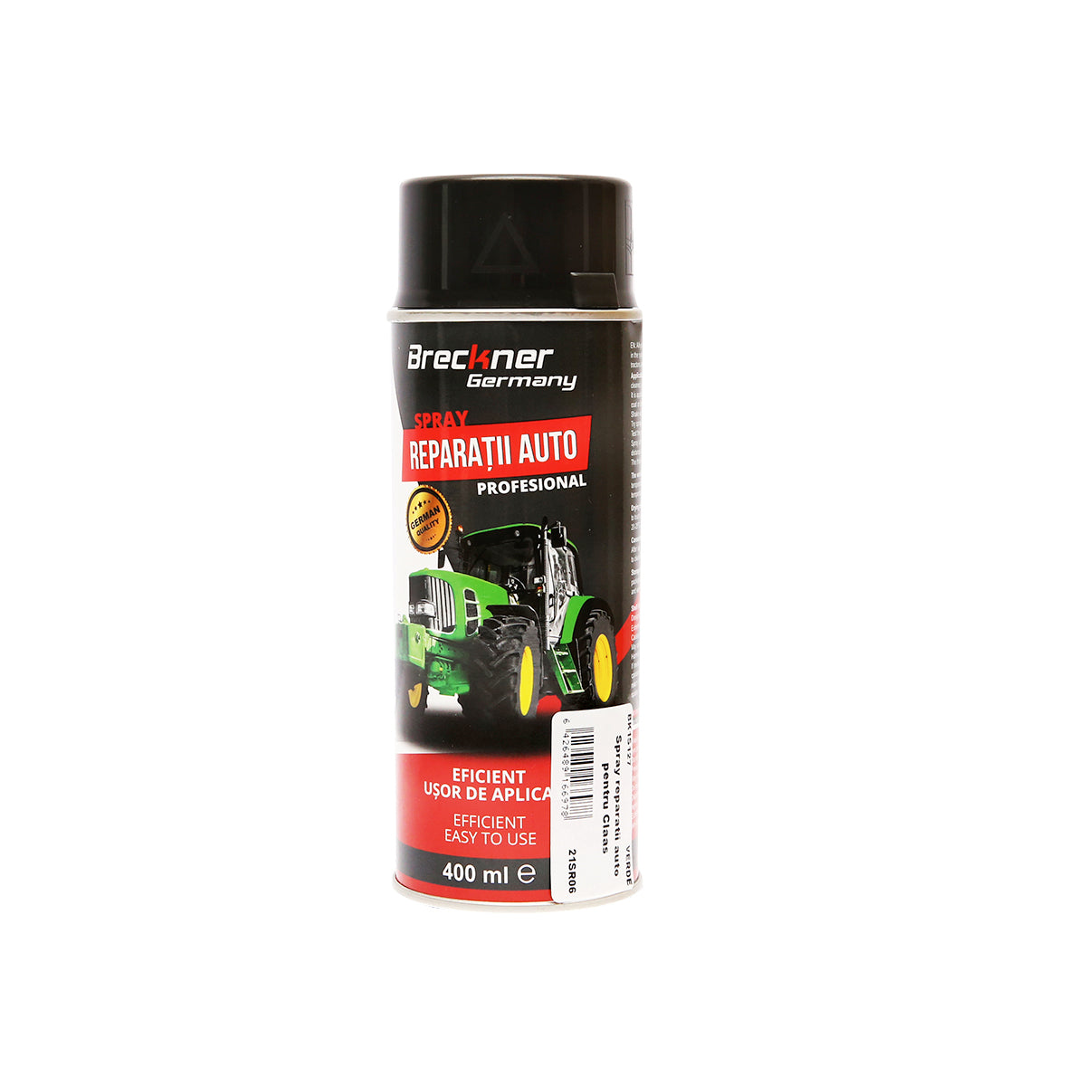 Zöld festékszóró spray autójavításhoz, típus Claas Breckner Germany