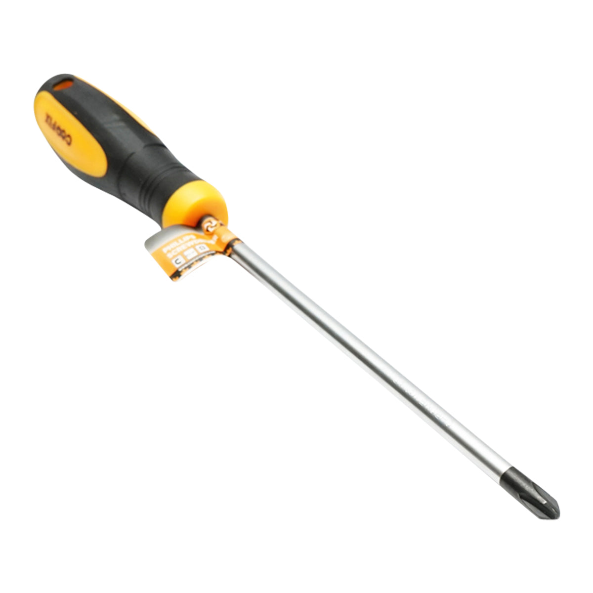 Professzionális PH3x200mm Cr-V keresztfejes csavarhúzó mágneses csúccsal Coofix