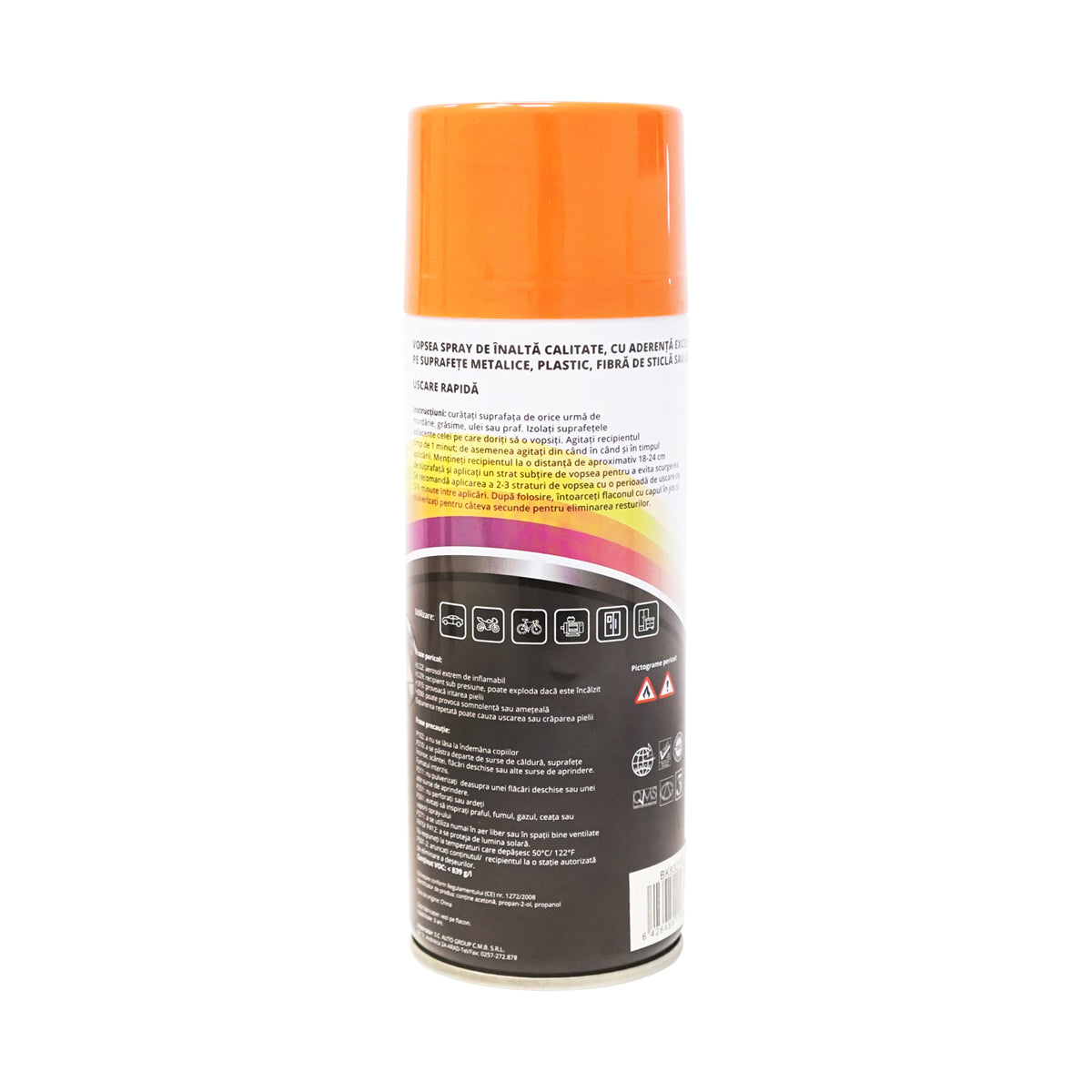 Autófesték spray Kubota narancssárga Kubota narancssárga 2111 terrakotta narancssárga 450ml MAGIC MAGIC