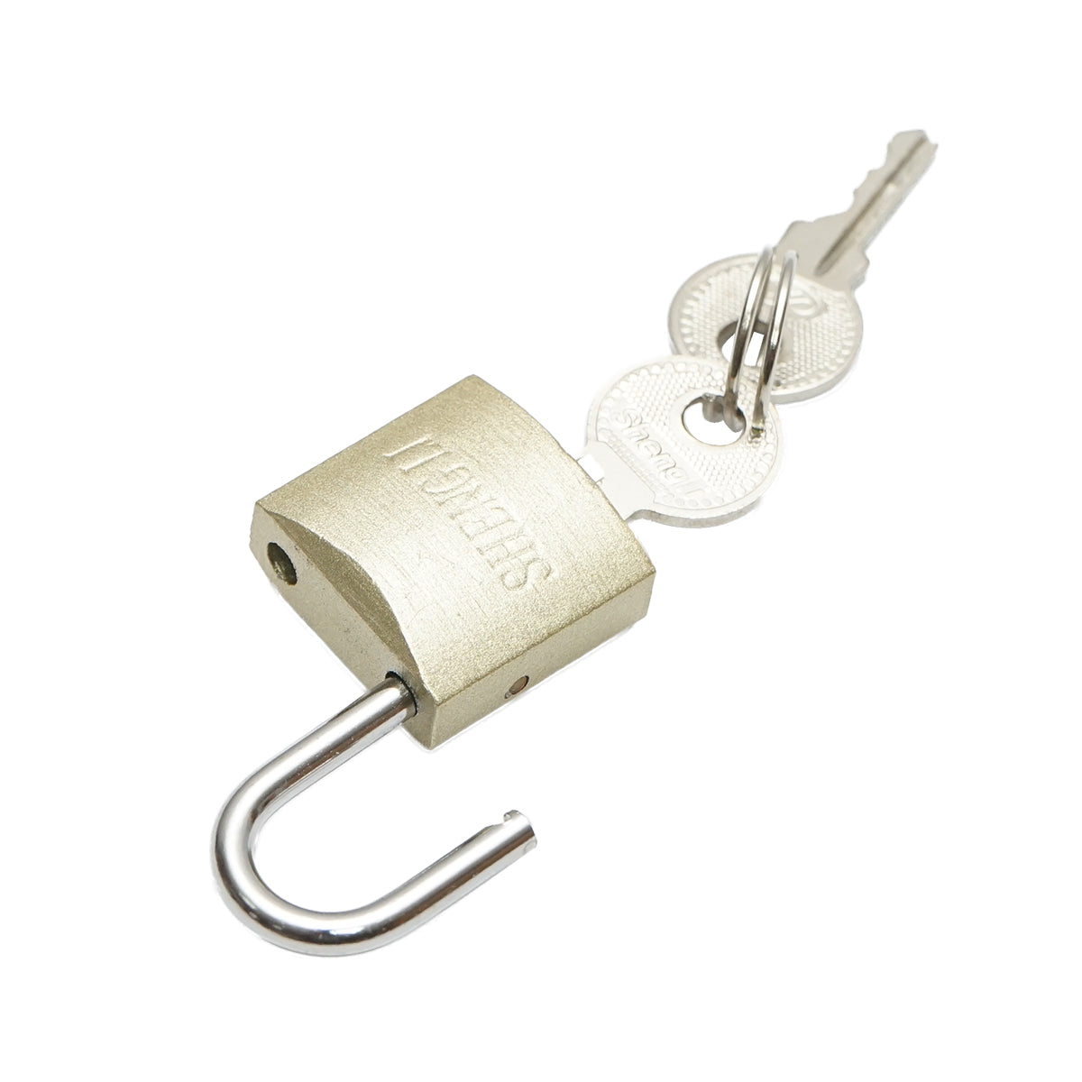 2 kulcsos arany lakat 20mm
