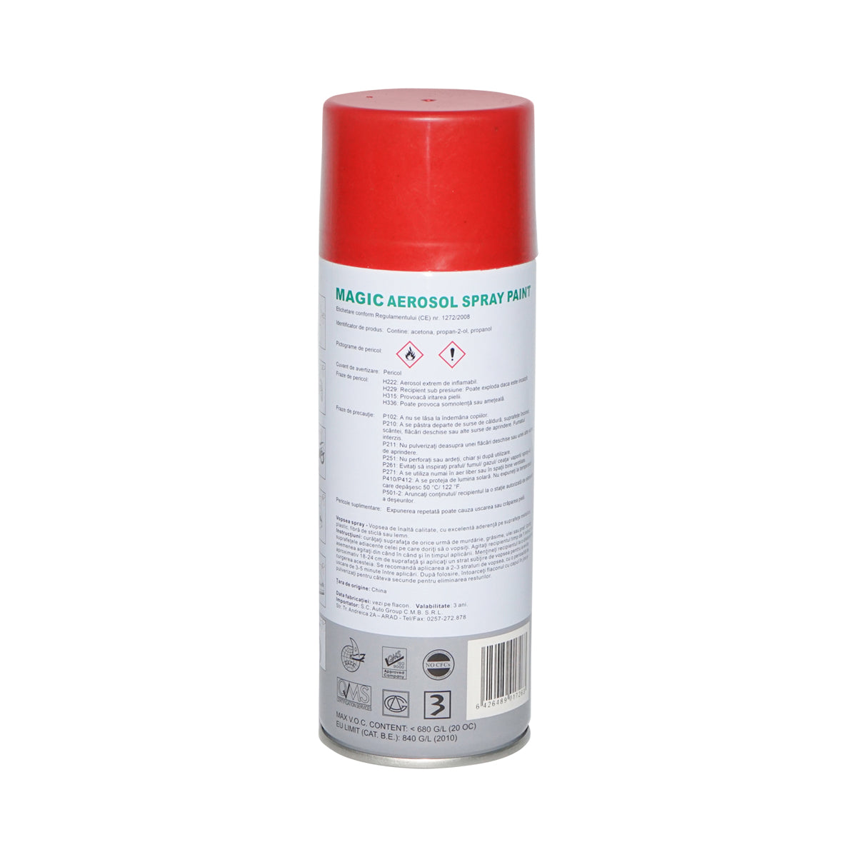 Festékszóró Magic red 270 450 ml