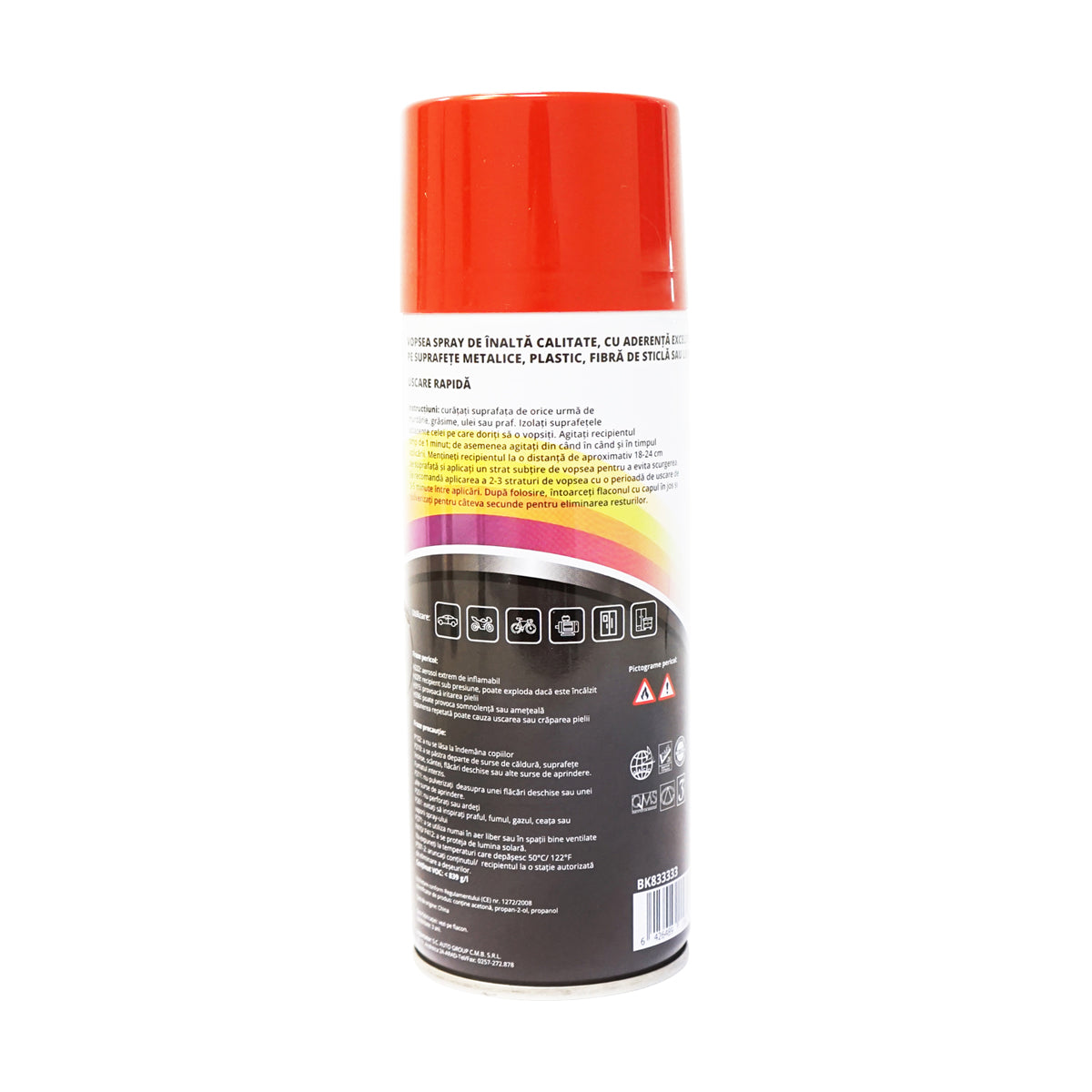 Profi UTB birodalmi piros UTB professzionális gyorsan száradó autófesték spray 450ml MAGIC