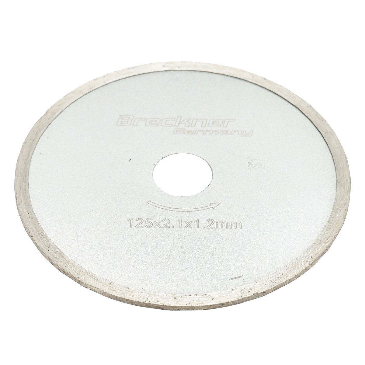 Folyamatos gyémánttárcsa 125x2.1x1.2 kerámiához Breckner Germany