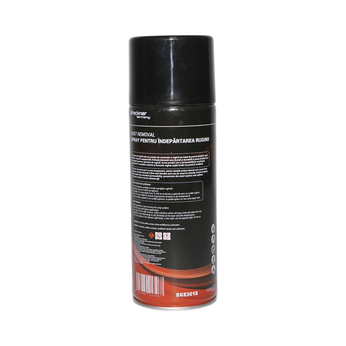 Rozsdamentesítő rozsdátlanító és rozsdaeltávolító spray 450ml Breckner Germany