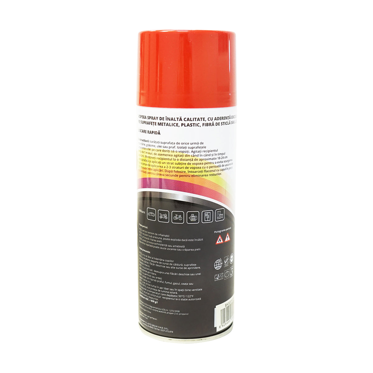 Professzionális piros autófesték spray Case IH 3121 gyorsan száradó 450ml MAGIC
