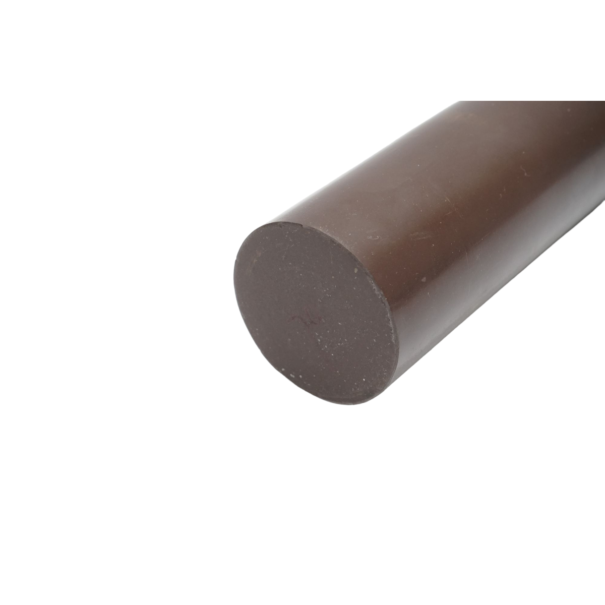 Rúd teflon, PTFE, politetrafluoretilén barna 200x70mm 2,84 kg